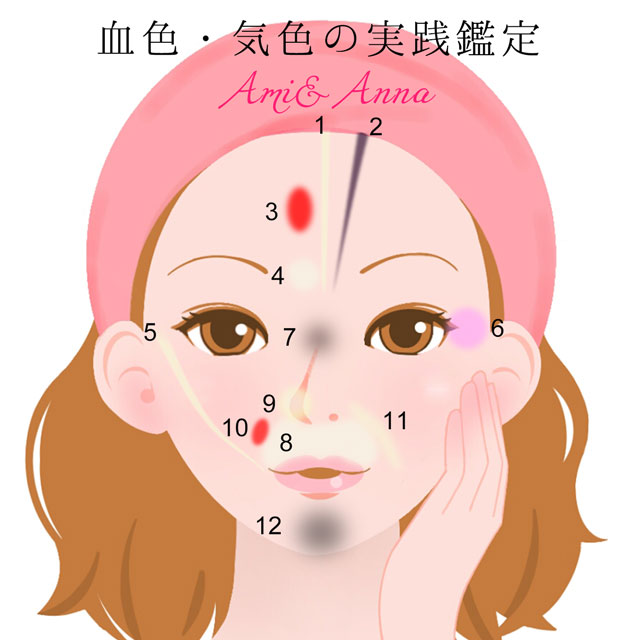 人相学の実践鑑定 顔の部位に現れる血色や気色線で近未来を占う方法 美 フェイスナビゲーター